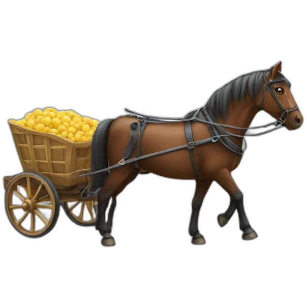 cart before the horse emoji