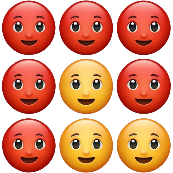 an red emoji emoji