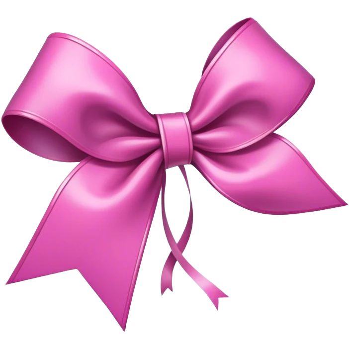 a bow  emoji