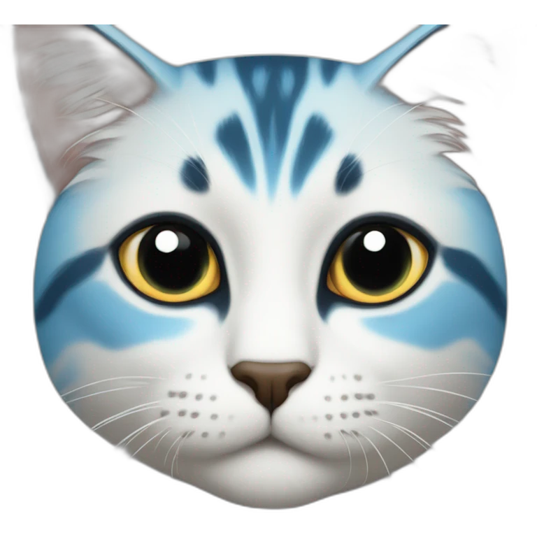 gato azul emoji