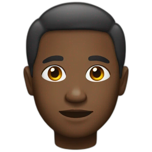 black person coming emoji