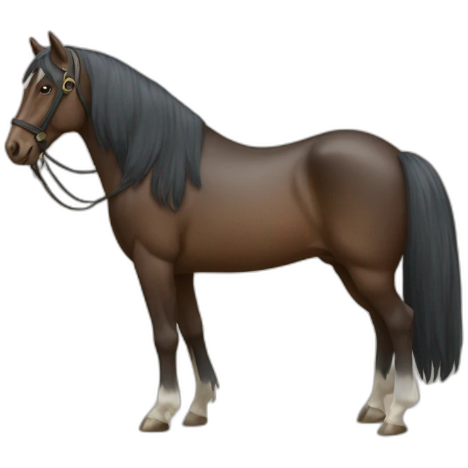 cheval cabré emoji