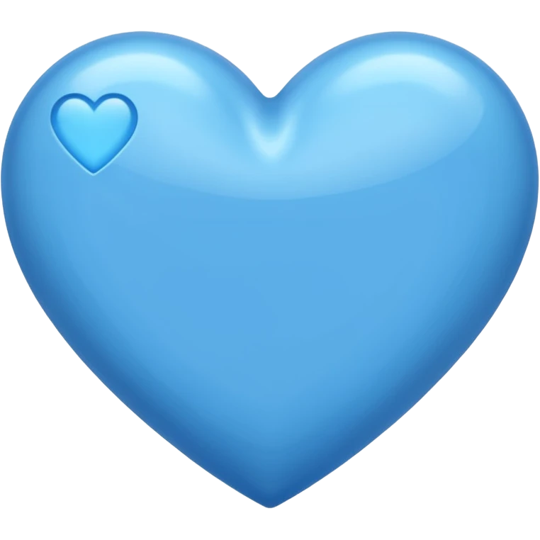 blue heart emoji
