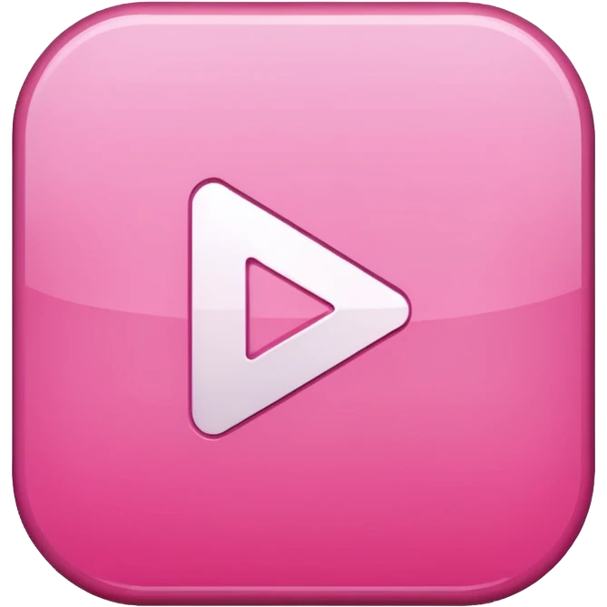 pink play button emoji