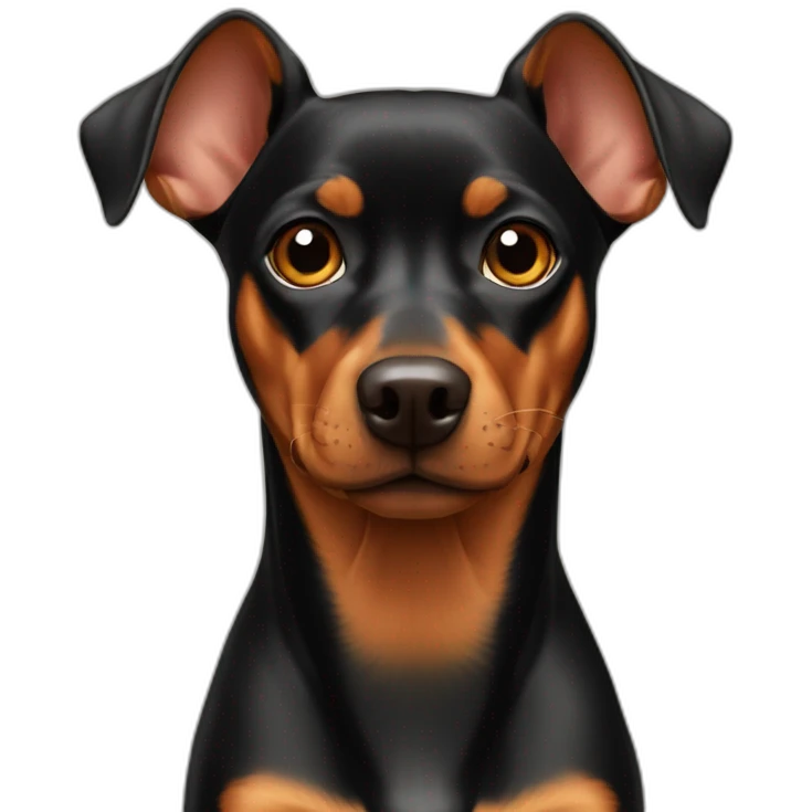 pinscher brown  emoji