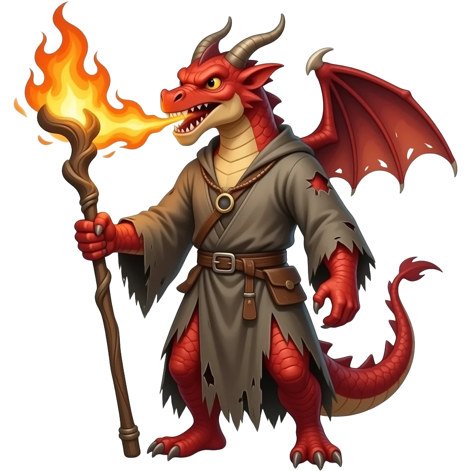 Red dragon sorcerer emoji