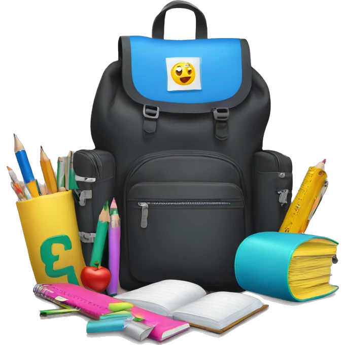 
school supplies emoji