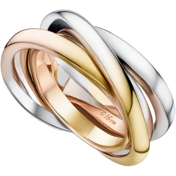 cartier trinity ring emoji