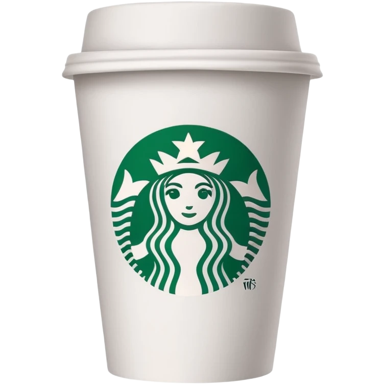 starbucks coffee cup emoji