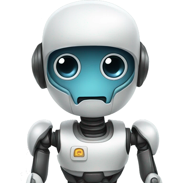 cute robot emoji