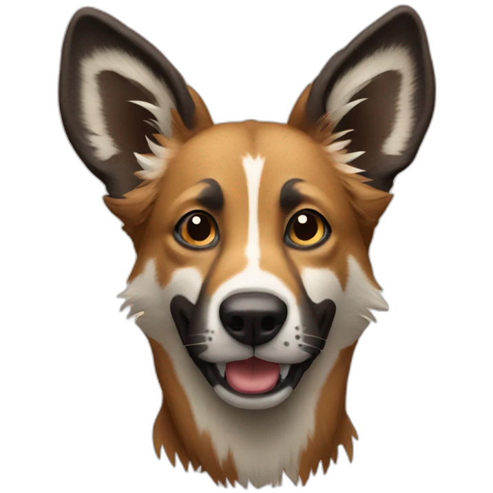 wild dog emoji