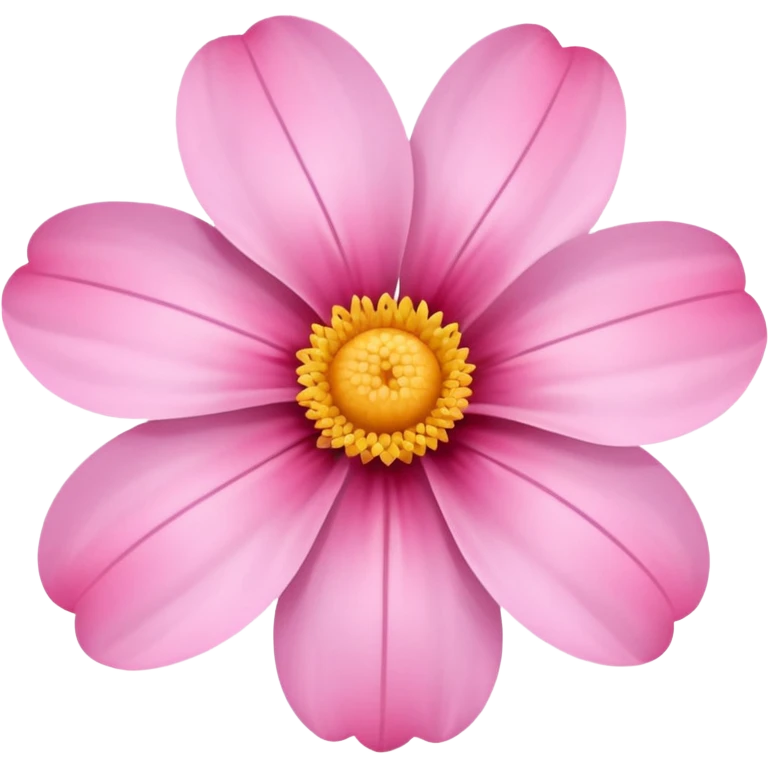 Pink flower emoji