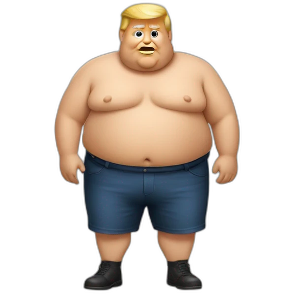 fat dude that likes trump emoji