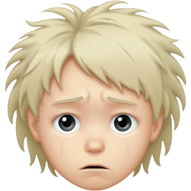 Sad kids emoji