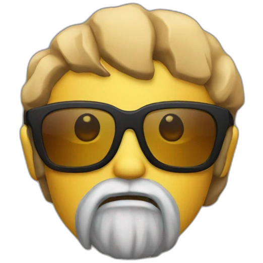 Thé rock emoji