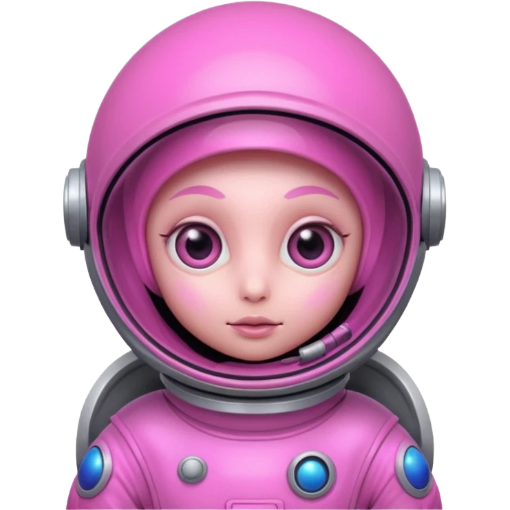 Pink Alien emoji