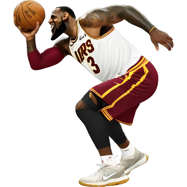Lebron james farting emoji