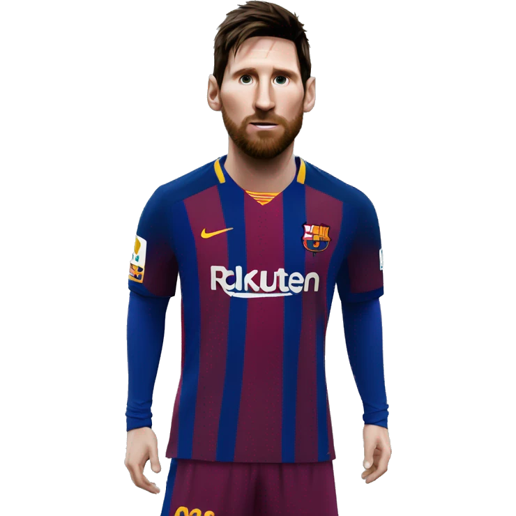 Messi con una neetbook emoji