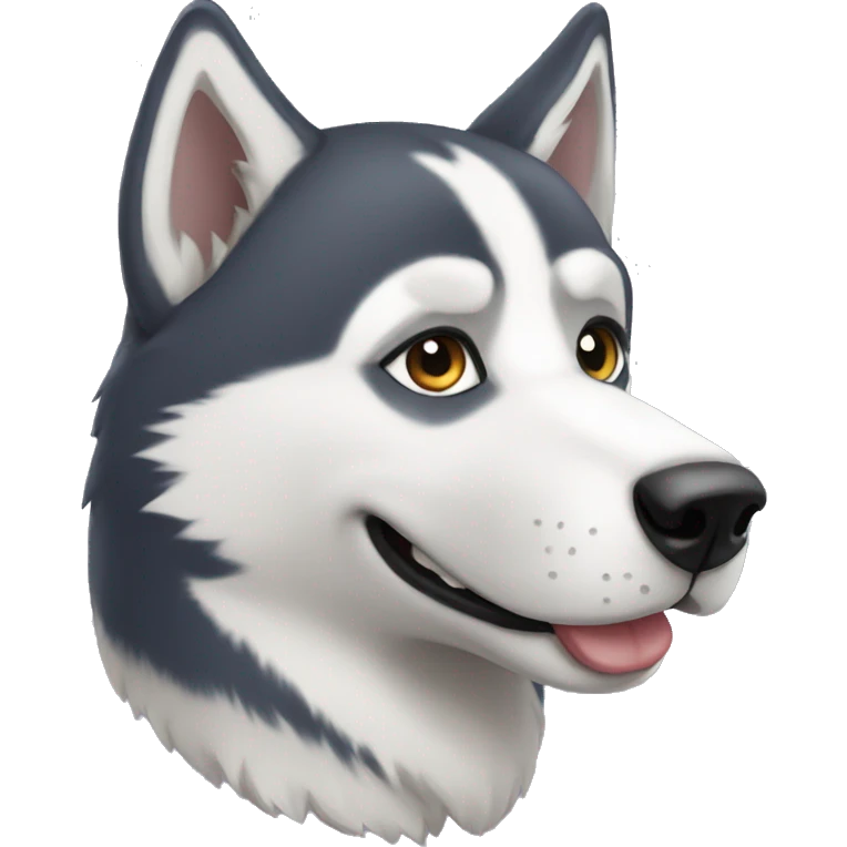 Husky  emoji