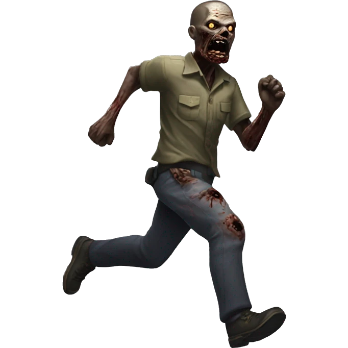 Black ops 6 zombie running emoji