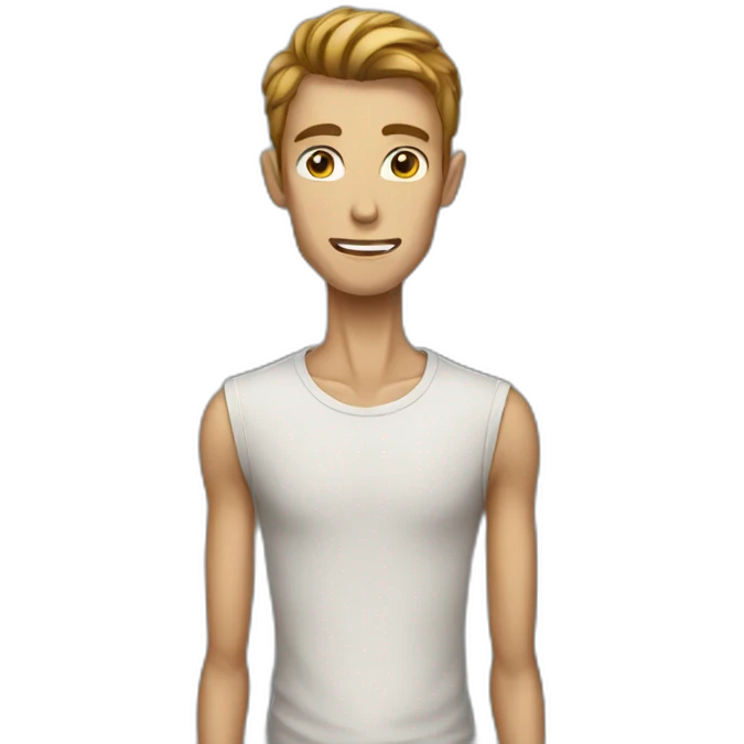 Skinny guy emoji