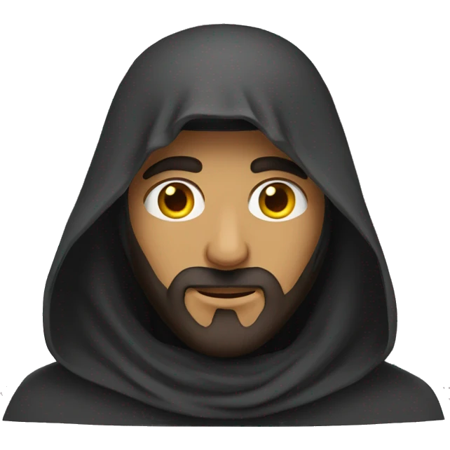 men arabe cloaked emoji