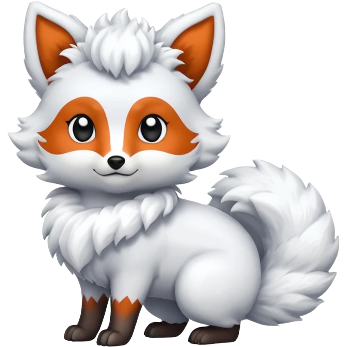 Alolan vulpix (all white) emoji