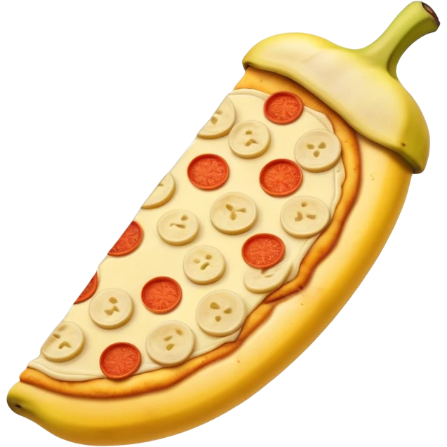 Pizza banana  emoji