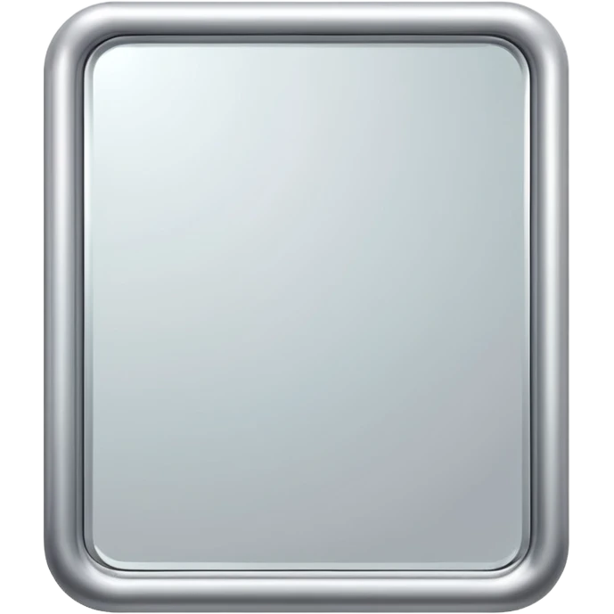 modern mirror emoji