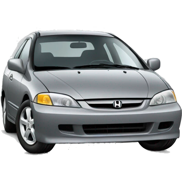 2003 grey honda civic  emoji