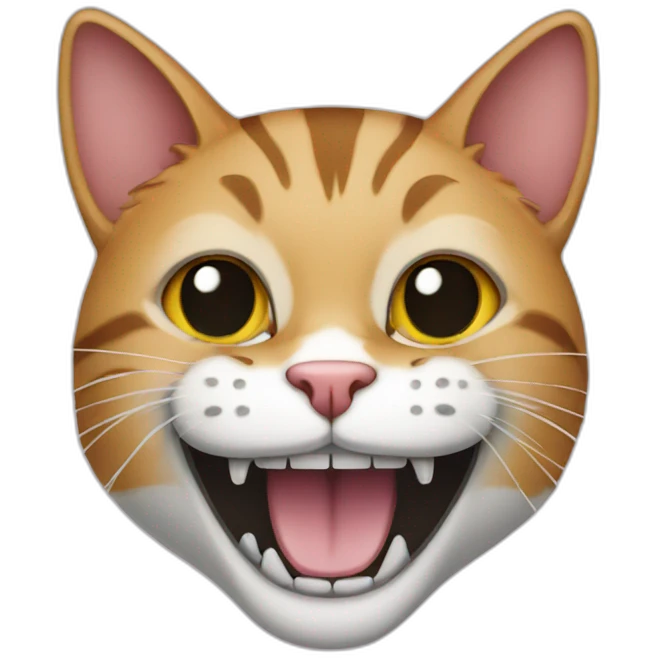 Cat WITH grillz emoji