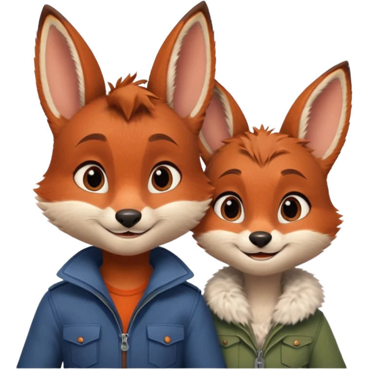 Nick and Judy emoji
