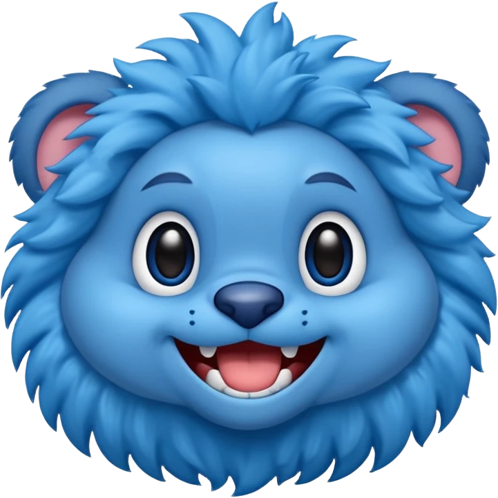 blue stitch face emoji