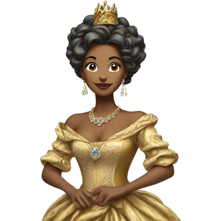 King louis from metaphor refantazio as a woman emoji