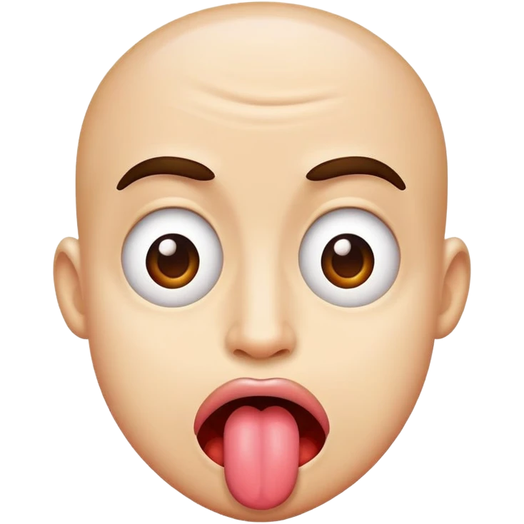 silly face with tongue out and crossed eyes emoji