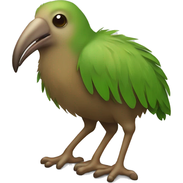 kiwi bird without wings emoji