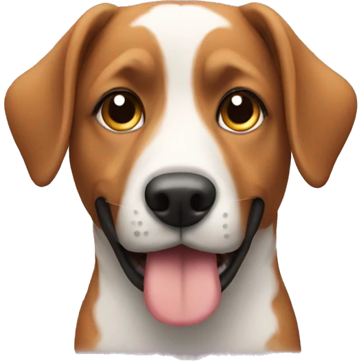 Hear with dog emoji