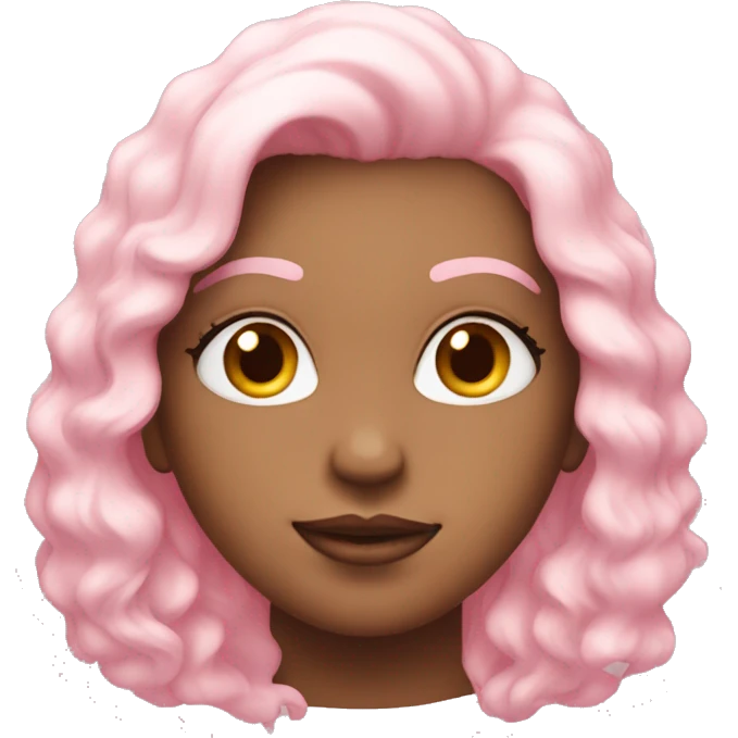 pastel pink hearrt  emoji