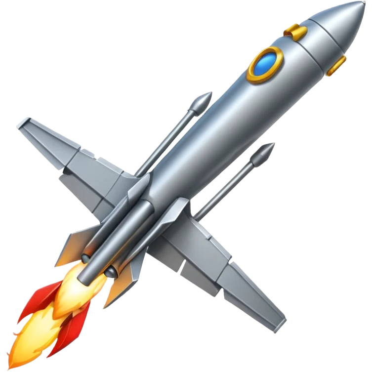 generate a very realistic peregrine falcon rocket launcher emoji