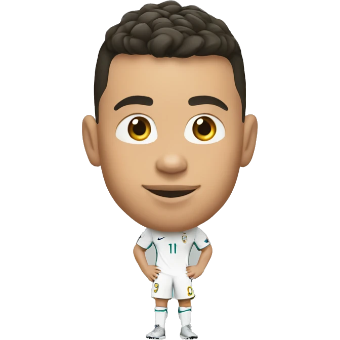 Ronaldo en ensemble  nike emoji