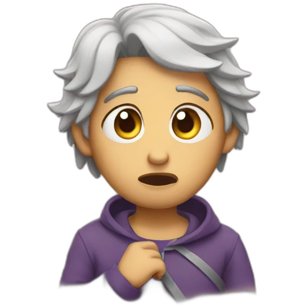 Triste coeur briser emoji
