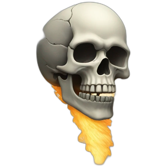 skull tornado emoji