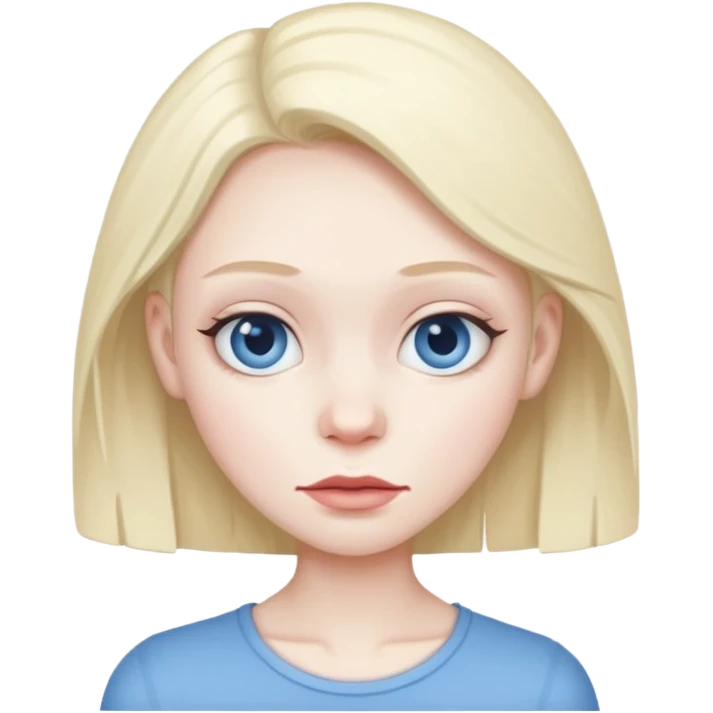 Bonnie Blue skinny emoji