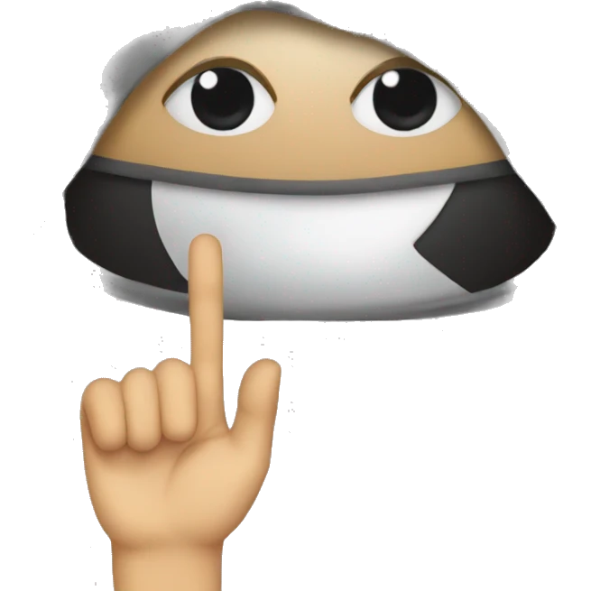 Bye  emoji