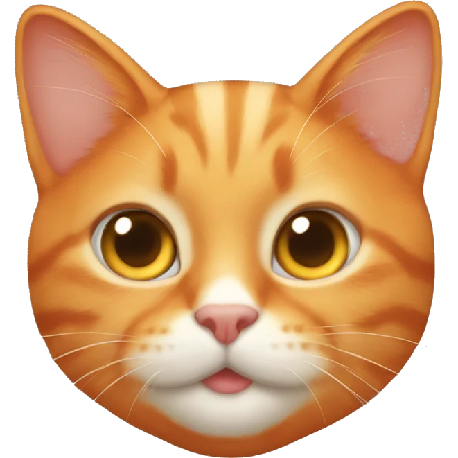 all orange cat emoji