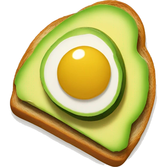 Avocado toast emoji