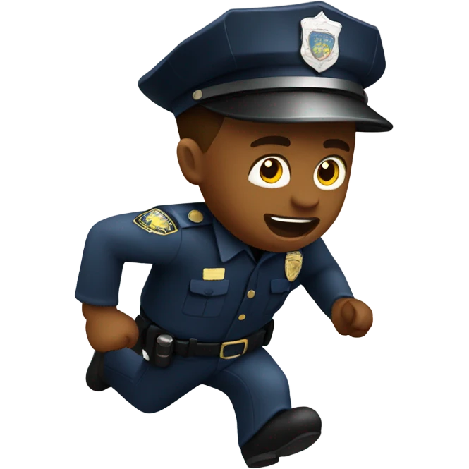 police chase  emoji