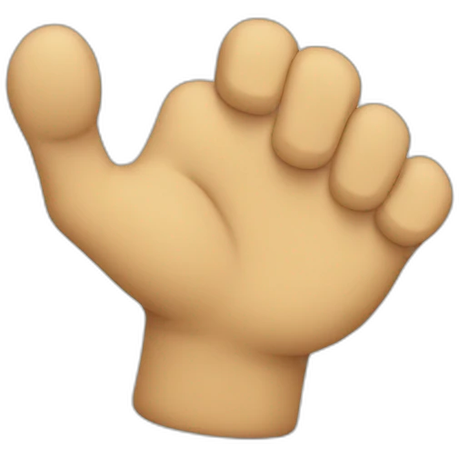 main qui leve un pouce emoji