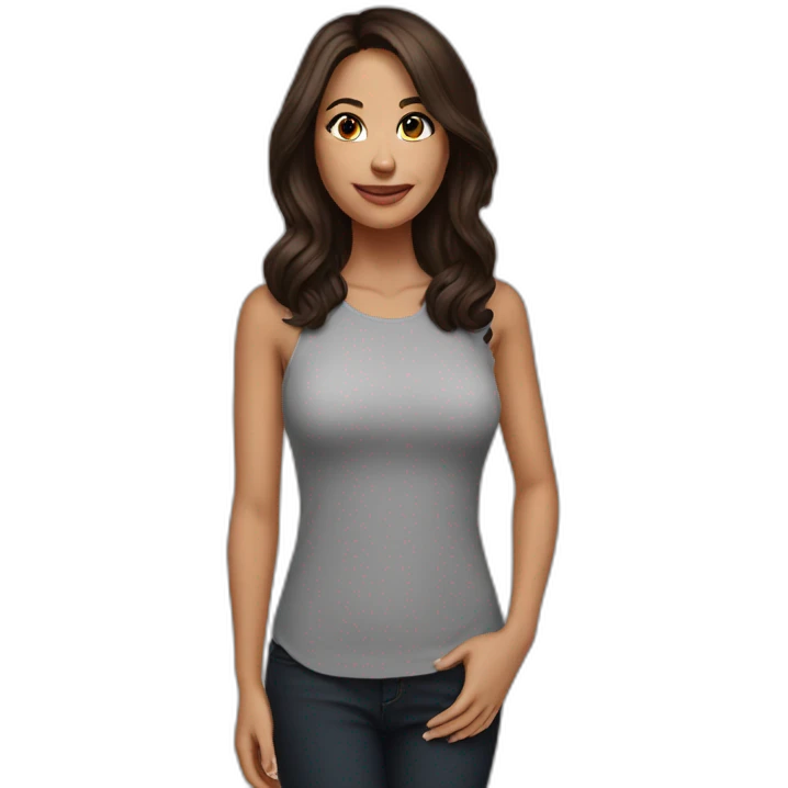 nicole-brunette emoji