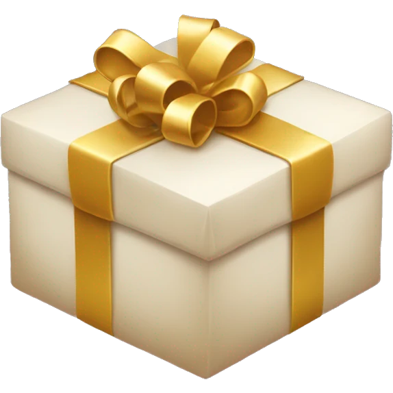 golden gift emoji